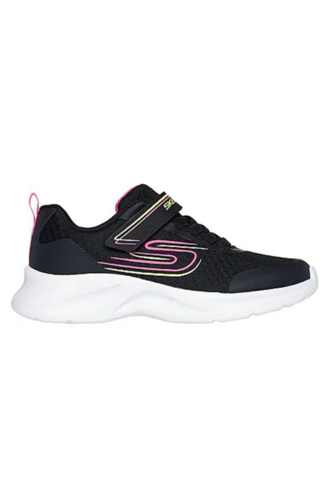 Tenis-Juvenil-Menina-Caminhada-303577l-Bkhp-Skechers-Preto