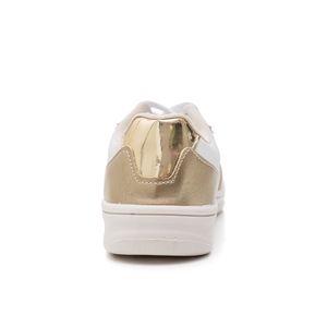 Tênis Billiboo Casual Juvenil Menina Napa Kr364 Ouro