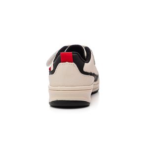 Tênis Billiboo Casual Infantil Menino Velcro Kr052 Bege