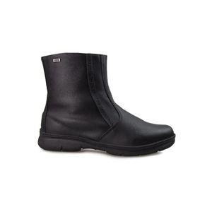 Bota Fiero Forrada Em Lã Sintética New Couro Masculina 23552 Preto