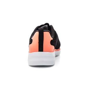 Tenis Skechers Go Walk 6 Bold Visio Feminino 896318br-Bkw Preto