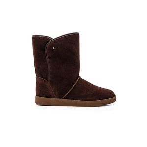 Bota Cravo E Canela Mila Camurção Toast Feminina 137316 Marrom