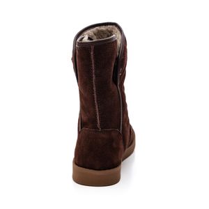 Bota Cravo E Canela Mila Camurção Toast Feminina 137316 Marrom