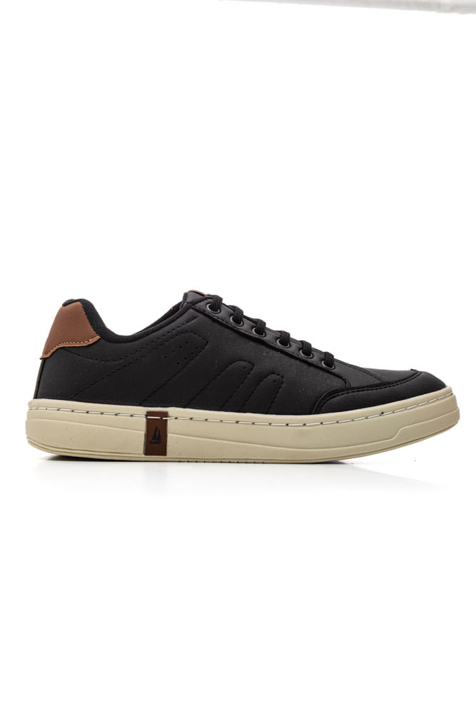 Sapatênis Confort Way  Casual  Masculino 402401 Preto