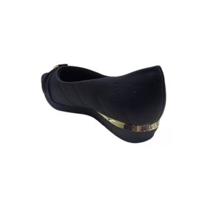 Sapatilha Piccadilly Maxi Fernanda Feminina Salto Baixo 147320 Preto