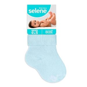Meia Selene Recem Nascido Modal 1065.002 Azul