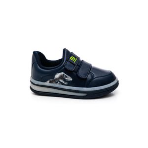 Tênis Novopé Led Infantil Menino Velcro 72001012-3459 Marinho