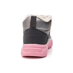 Tênis Novope Casual Infantil Menina Forrada 99001389-3764 Prata