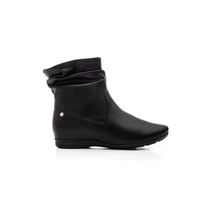 Bota Comfortflex Feminina Cano Curto 2591302-01 Preto