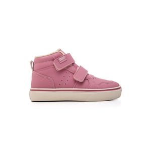 Tênis Klin Botinha Infantil Menina Velcro 260.086-16951 Rosa