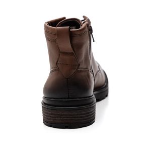 Bota Ferracini Coturno Masculina Em Couro 9816d Marrom