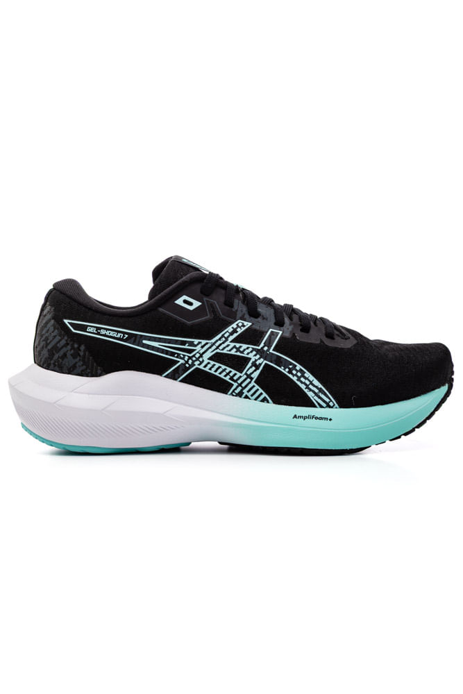 Tênis Asics Gel-Shogun 7 Corrida Feminino 1012b803 Preto