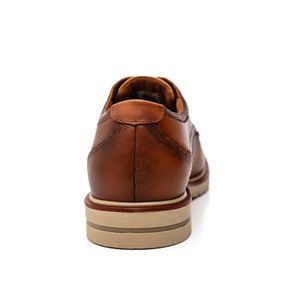 Sapato Ferracini Oxford Firenze Masculino Couro 5435l Marrom