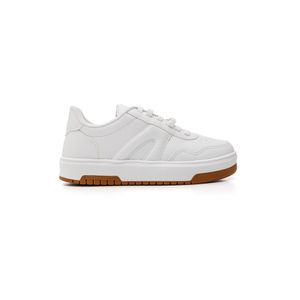 Tênis Chá De Mel Casual Feminino Elástico 70.032-01 Branco