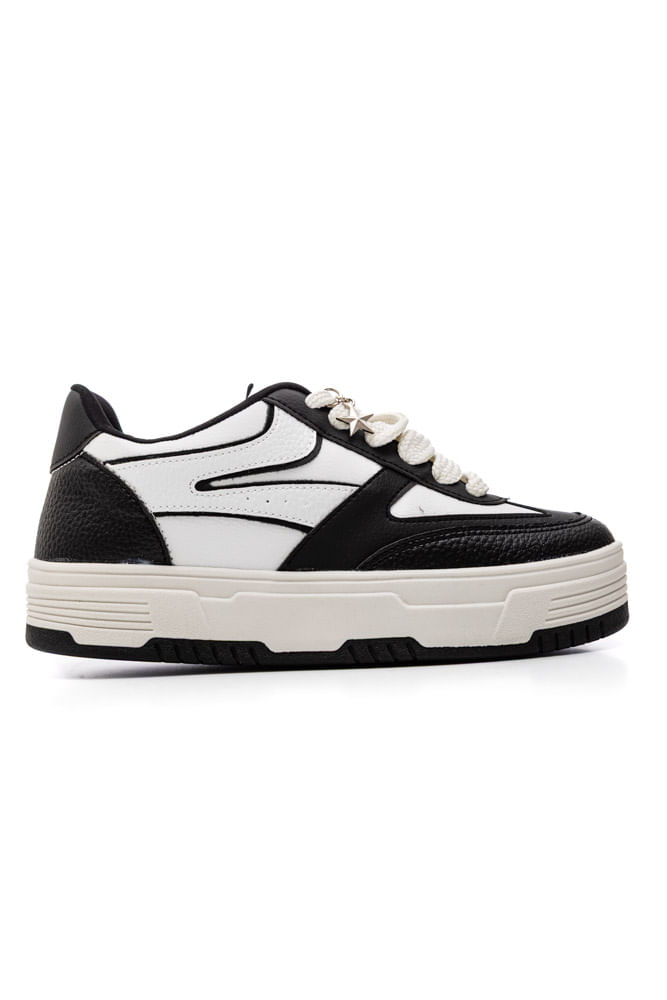 Tênis Chá De Mel Casual Feminino Sola Caixa 90.004-01 Preto