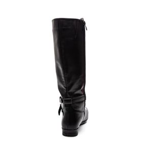 Bota Mooncity Cano Alto Feminina Montaria 71146 Preto
