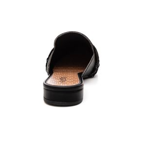 Sapatilha Mississipi Mule Feminina Bico Fino Mc963-04 Preto