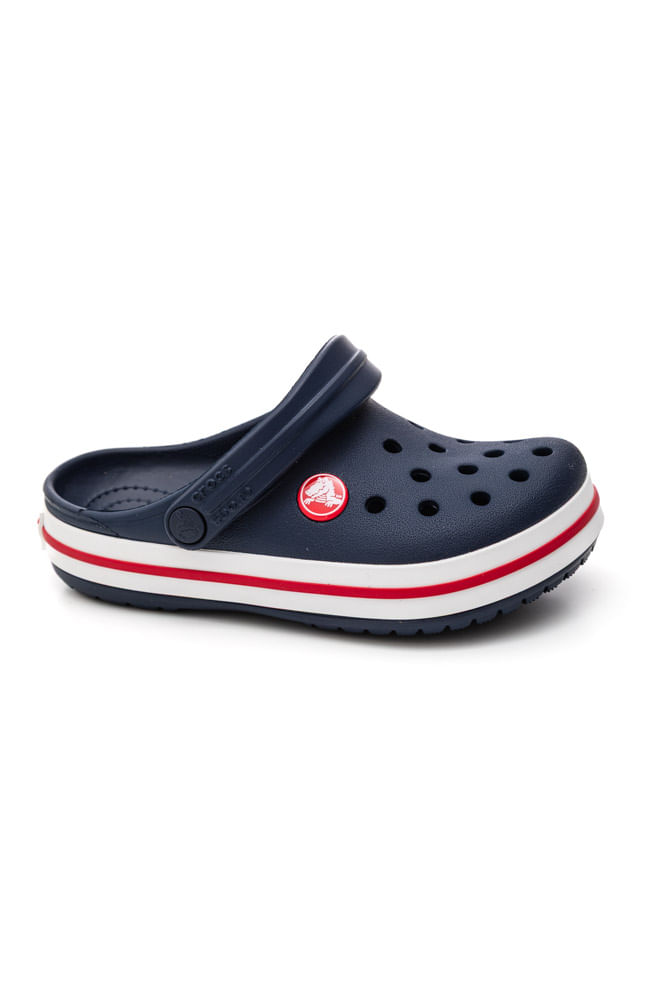 Sandália Crocs Crocband Clog Juvenil Menina 207006 Marinho