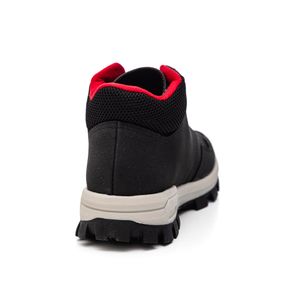 Bota Molekinho Cano Curto Juvenil Menino Cadarço 2867.101.29364 Preto