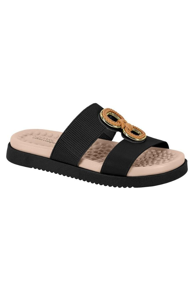 Chinelo Modare  Ultra Conforto Feminino Reflex Sense 7178.107 Preto