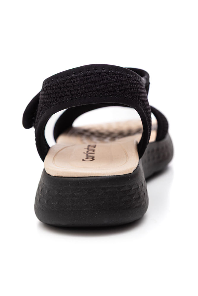 Sandalia Comfortflex 2547304-07 Preto