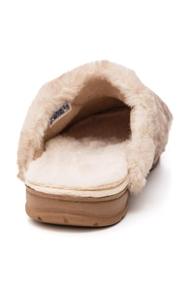 Pantufa Feminina Pegada 266013-01 Off-White