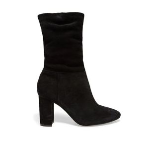 Bota Santa Lolla Cano Médio Couro Camurça 07d8.46ed.034a Preto