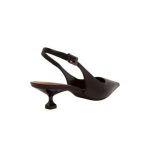 Sapato Santa Lolla Scarpin Feminino Couro Pelica 06f2.4ef5.0345 Preto