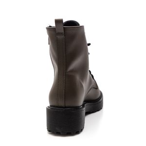 Bota Coturno Vizzano Coturno Feminino Tratorado 3103.104.23572 Verde Escuro