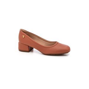 Sapato Modare Ultra Conforto Feminino Salto Bloco 7404.100.21736 Rosa Escuro
