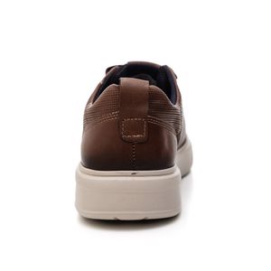 Sapatênis Pegada Casual Masculino Em Couro 111902-03 Marrom