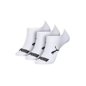 Kit Puma 3 Pares de Meias Sapatilha Algodão Unissex - 4515.001  Branco
