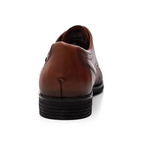 Sapato Pegada Social Masculino Em Couro 126953-02 Marrom