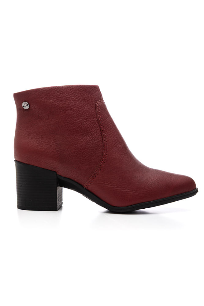 Bota-Bottero-Cano-Curto-Feminina-Couro-346901-Bordo