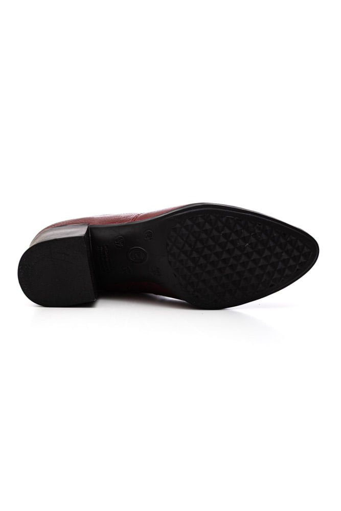 Bota-Bottero-Cano-Curto-Feminina-Couro-346901-Bordo