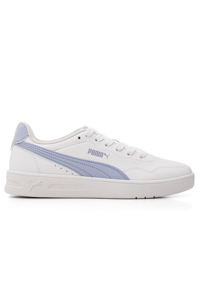 Tênis Puma Court Lally Casual Feminino Cadarço 404439 05 Branco