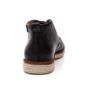 Bota Pegada Casual Masculina Em Couro 126751-04 Preto
