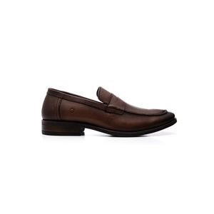 Sapato Democrata Mocassim Masculino Couro 622102-003 Marrom