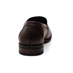 Sapato Democrata Mocassim Masculino Couro 622102-003 Marrom