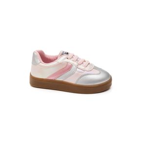 Tênis Sua Cia Mini Casual Infantil Menina Cadarço 7065-00668 Rosa