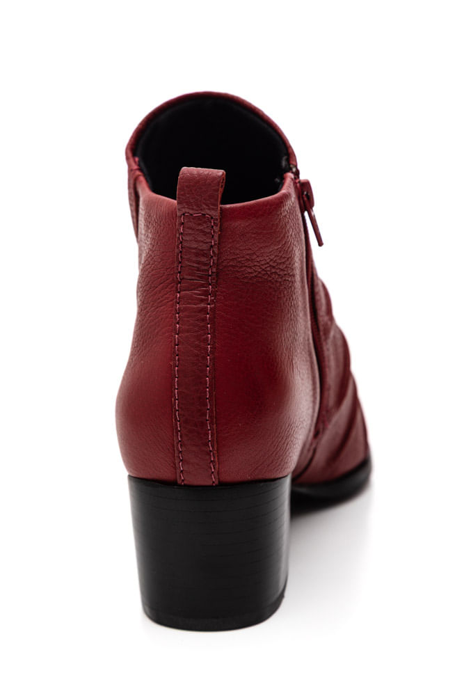 Bota-Bottero-Cano-Curto-Feminina-Couro-349308-Bordo