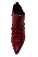 Bota-Bottero-Cano-Curto-Feminina-Couro-349308-Bordo