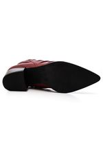 Bota-Bottero-Cano-Curto-Feminina-Couro-349308-Bordo