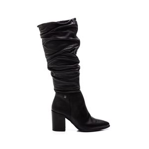 Bota Bottero Slouchy Feminina Couro 360304 Preto