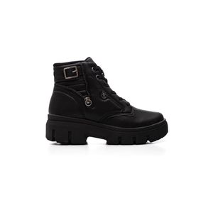 Bota Kolosh Coturno Feminina Tratorada C3369-01 Preto