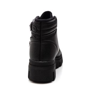 Bota Kolosh Coturno Feminina Tratorada C3369-01 Preto