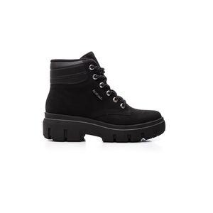 Bota Kolosh Coturno Feminino Cadarço C3371-07 Preto
