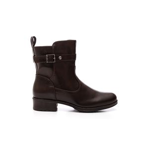 Bota Mooncity Casual Feminina Cano Curto 72115 Marrom