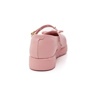 Sapatilha Molekinha Fivela Juvenil Menina Napa 2586.103 Rosa