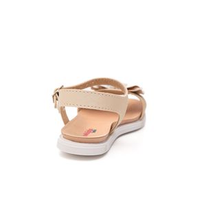 Sandália Molekinha Casual Infantil Menina Fivela 2714.234.28335 Off-White